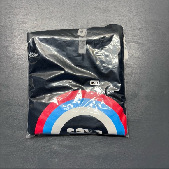 Save A Lot T Shirt Men's Sz Small Blue Employee Uniform - Picture 8 of 8